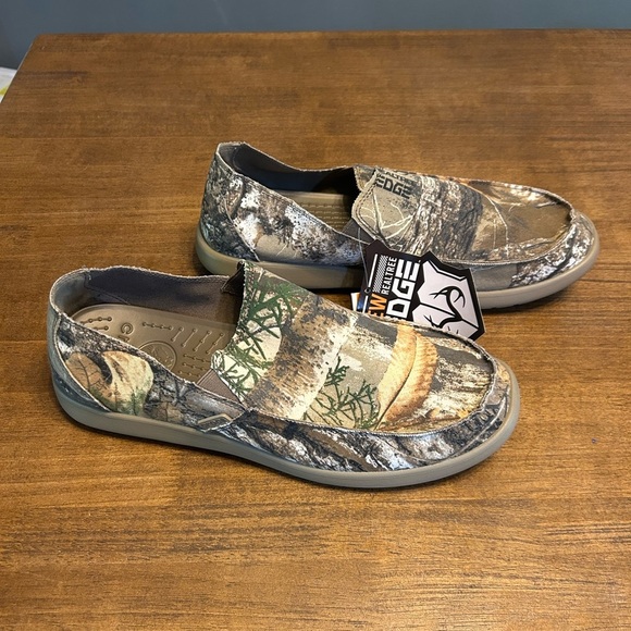 Crocs Santa Cruz Realtree Edge Camouflage Slip-On Shoes Men’s Size 14 NWT - Picture 3 of 7